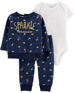 Conjunto Con Overol Bebe Nina Conjuntos Carter S Conjunto De Ropa Abrigadora Carters Oshkosh Mexico